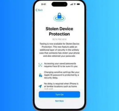 兴义苹果授权维修店分享被盗设备保护功能开启方法 