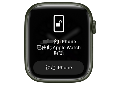 兴义苹果手机维修分享用 AppleWatch 解锁配备面容 ID 的 iPhone方法 