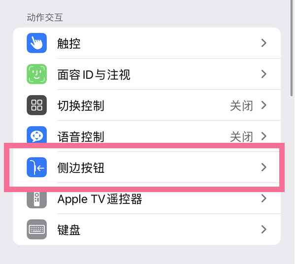 兴义苹果14维修店分享iPhone14 Plus侧键双击下载功能关闭方法 