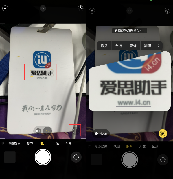 兴义苹果手机维修分享升级iOS 16后如何通过相机翻译文本 